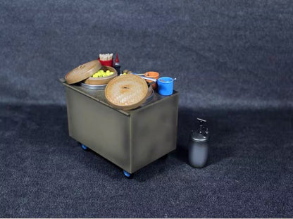 1/12 Model Set Chinese Cuisine Shaomai Barbecue 15012