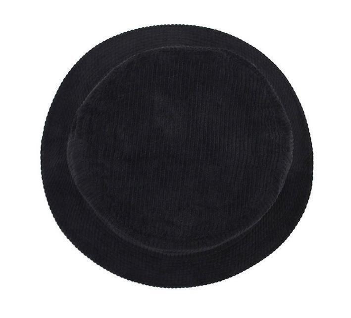 Corduroy Bucket Hat Cap Double-sided Fisherman's Cap Men Women