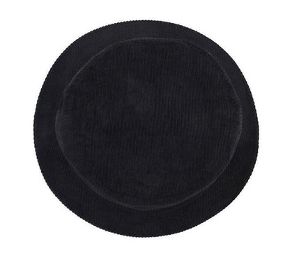 Corduroy Bucket Hat Cap Double-sided Fisherman's Cap Men Women