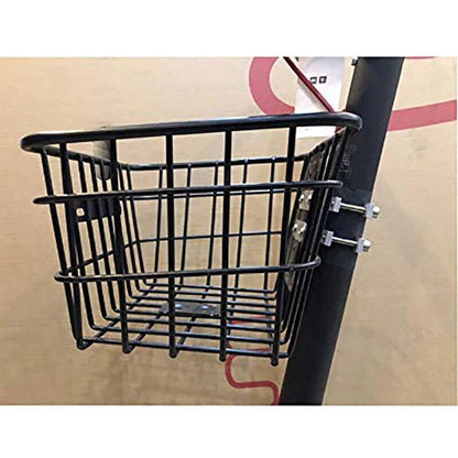 Scooter Front Rear Storage Carryings Hanging Basket Stainless Head Handle Basket