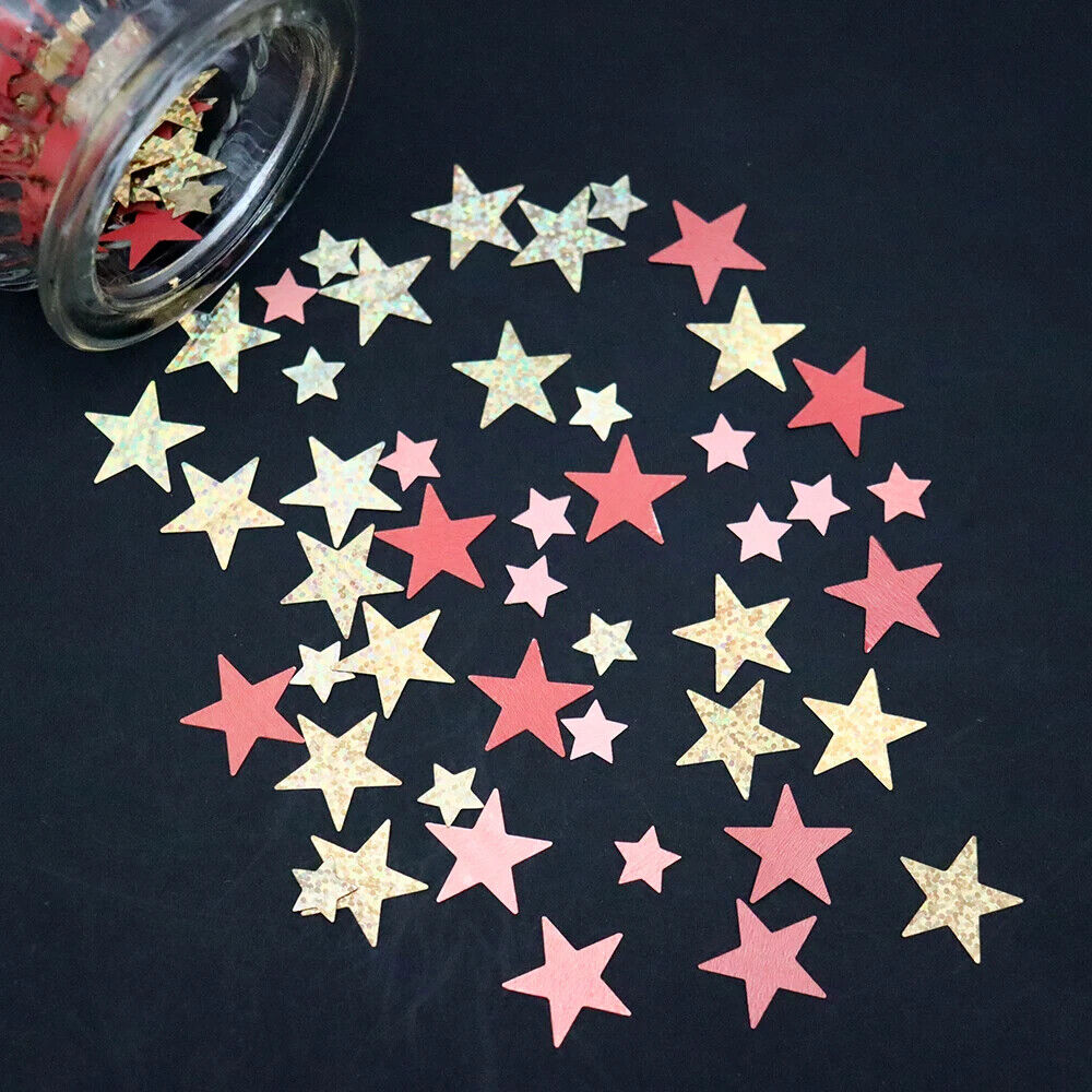 Confetti 15g Star Dots Golden Silver Sequins Baptism Birthday Party Events Decor