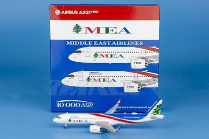 1:400 JC Wings MEA AIRBUS A321neo Passenger Airplane Diecast Aircraft Model