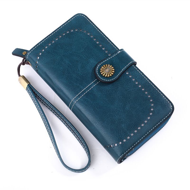 Wallet Synthetic Leather Money Bag Clutch Leisure Purse Style Wallets Long Coin