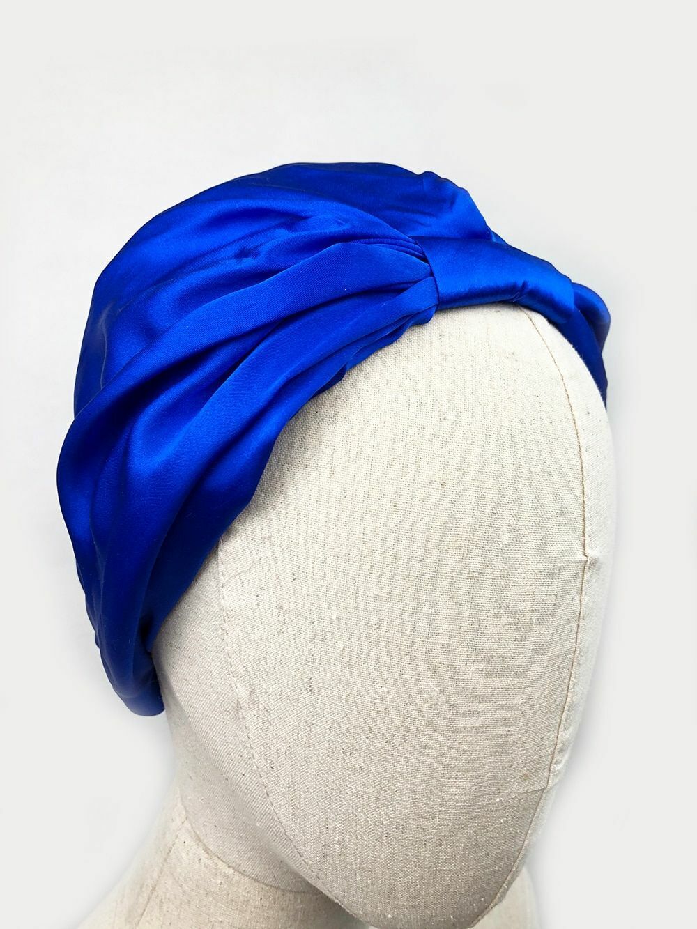 Women's Hats Soft Pure Silk Night Sleep Caps Bonnet Silk Head Cover Wide Elastic