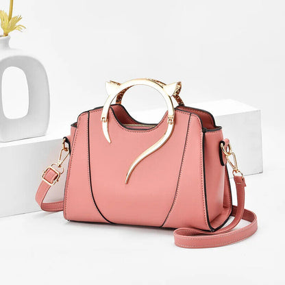 Handbag Women Purse Brand PU Leather Shoulder Bag Crossbody White