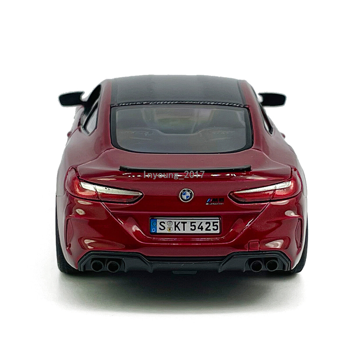 1/38 BMW M8 Competition Model Car Diecast Toy Cars Boys Toys for Kids Gifts Red