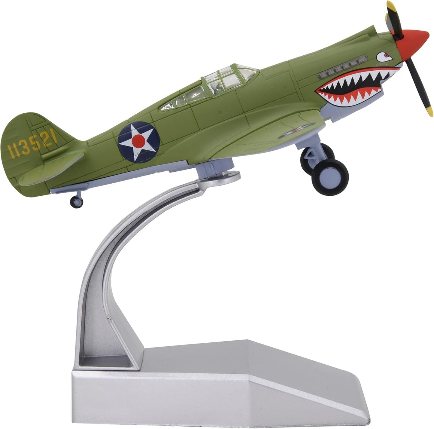 1:72 P-40 Warhawk Metal Fighter Attack Plane Model Military Airplane Model Plane