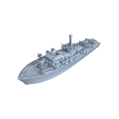 SSMODEL 1/700 Military Model Kit USS Elco 77-Foot PT Boa PT-59 WaterLine