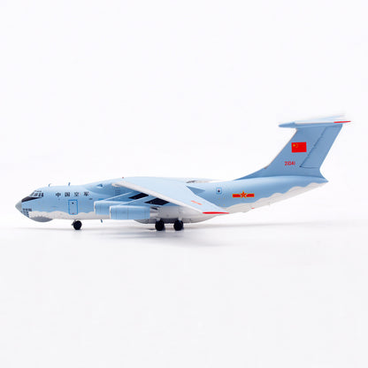 1:200 SQ Wings PLAAF Ilyushin Il-76 21041 Passenger Airplane Diecast Model