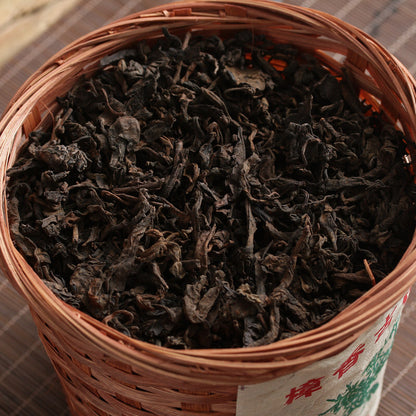 1991 Yunnan Puerh Tea Zhang Xiang Ancient Tree Puer Loose Ripe Basket Pack 300g