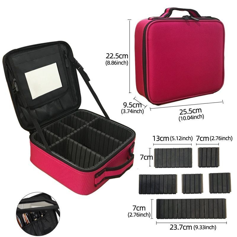 Marble Cosmetic Bag Storage Multi Functional Portable Traveling Makeup Cases 1PC