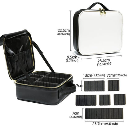 Marble Print Cosmetic Bag Make Up Portable Travel Storage Makeup Case Travelling