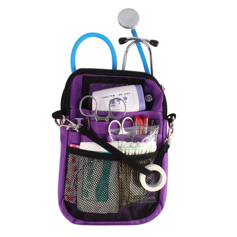 Portable Nurse Barber Pouch Waist Bag Wallet Pocket with Strap Tool Storage Bag