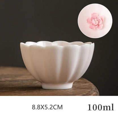 Ru Kiln Tea Cup Ceramic Single Cup Master Cup Kung Fu Tea Set Tea Table Tea Set