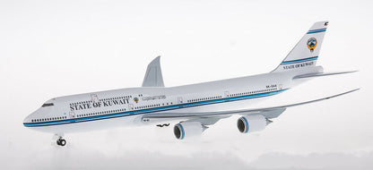 1:200 38CM Hogan STATE OF KUWAIT BOEING 747-8 Aircraft ABS Plastic Plane Model
