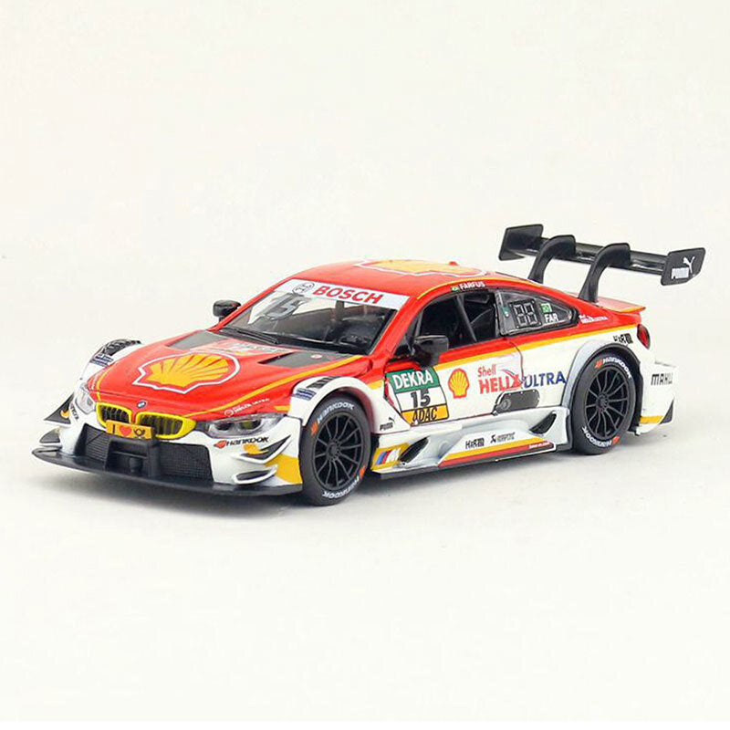 1/32 Scale BMW M4 DTM Racing Car Diecast Model Car Toy Vehicle for Kids Gifts