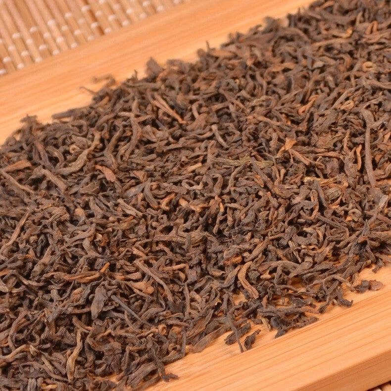 1000g YunNan MengHai Puer Ripe Tea Loose Tea Cooked Puerh Mellow pu'er tea