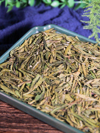 XI HU Yu Qian 3rd Grade Nong Xiang Longjing Long Jing Dragon Well Green Tea 250g