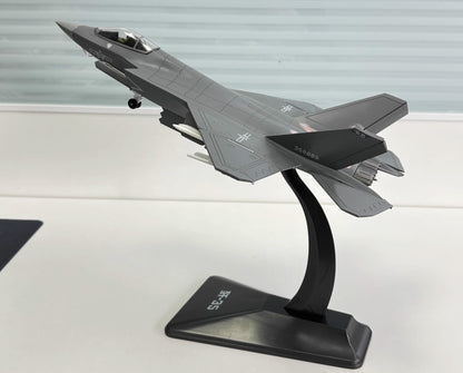 1:48 36CM CHINA J-35 Fighter Airplane Diecast Military Aircraft Plane Model