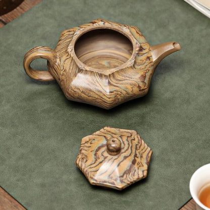 Handmade Tea Pot With Certificate Paper Chinese Yixing Zisha Clay Master Pot New