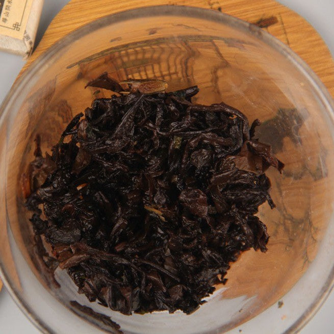 云南 Ripe Pu'er 茶 Mellow 方砖 Puerh 迷你茶普洱砖 500 克-