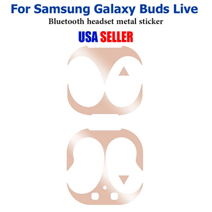 Metal Dust Guard Sticker Decal Skin Protector For Samsung Galaxy Buds live