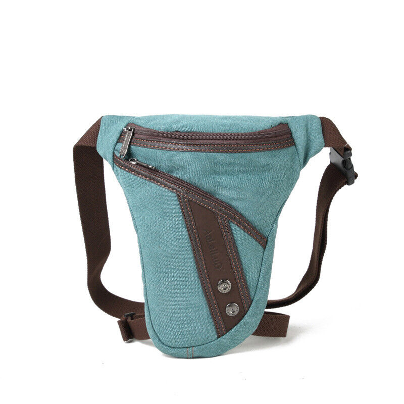 Thigh Fanny Pack Drop Bag Motorcycle Riding Shoulder Pouch Crossbody Leg Bag Men