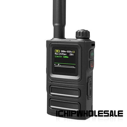 300M-6GHz Handheld Drone Detector Solution 1-2KM Detection Range for FPV Drones