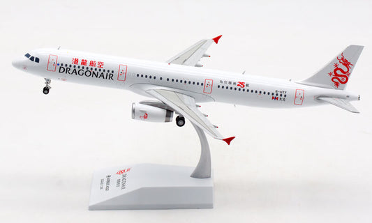 1:200 JC Wings Dragonair Airbus A321 Passenger Airplane Diecast Aircraft Model