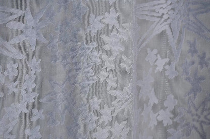 New 2 Piece Window Curtain Set - 5 feet Grey