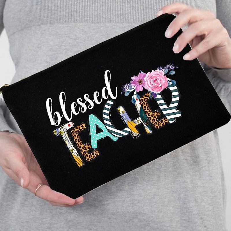 Cosmetic Bag Zipper Beauty Case Makeup Storage Pouch Purse Traveling 14*22CM 1PC