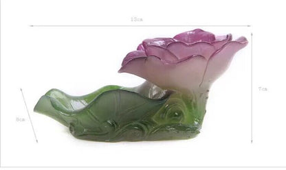 Temperature Sensitive Discoloration Resin Lotus Tea Pet Decoration Pendant