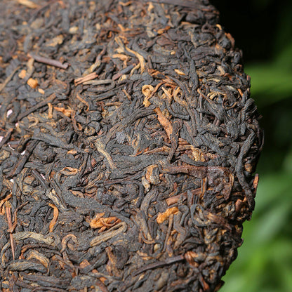 TAETEA JIN GUO Puerh * 2016 Yr Menghai Dayi Tea Shu Puer Ripe Pu'er Tea 357g
