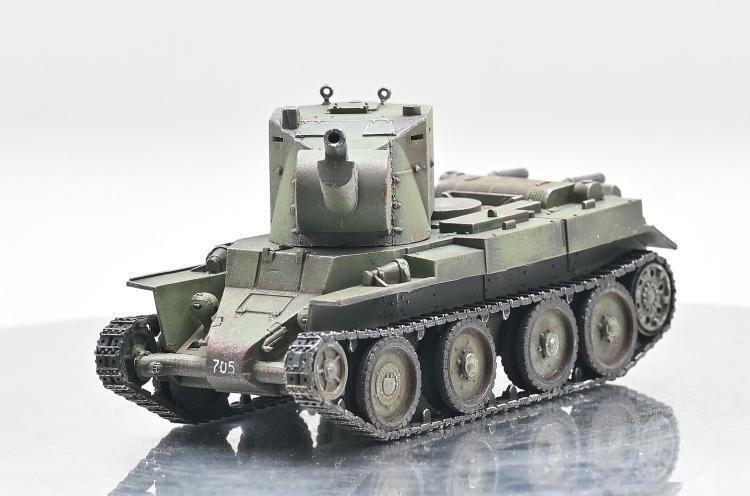 Sanrong A.M 1/72 BT42 Light Tank Assault Gun Green Finished Model