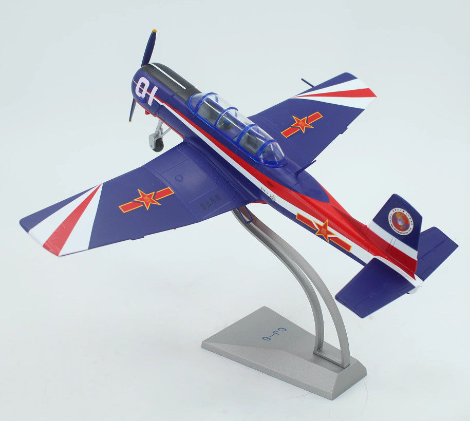 1:32 CHINA AIR FORCE CJ-6 Training Plane Fighter Trainer Diecast Military Model