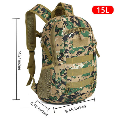 Outdoor Tactical Backpack Men Sport Travel Backpacks Camping Hunting Bags