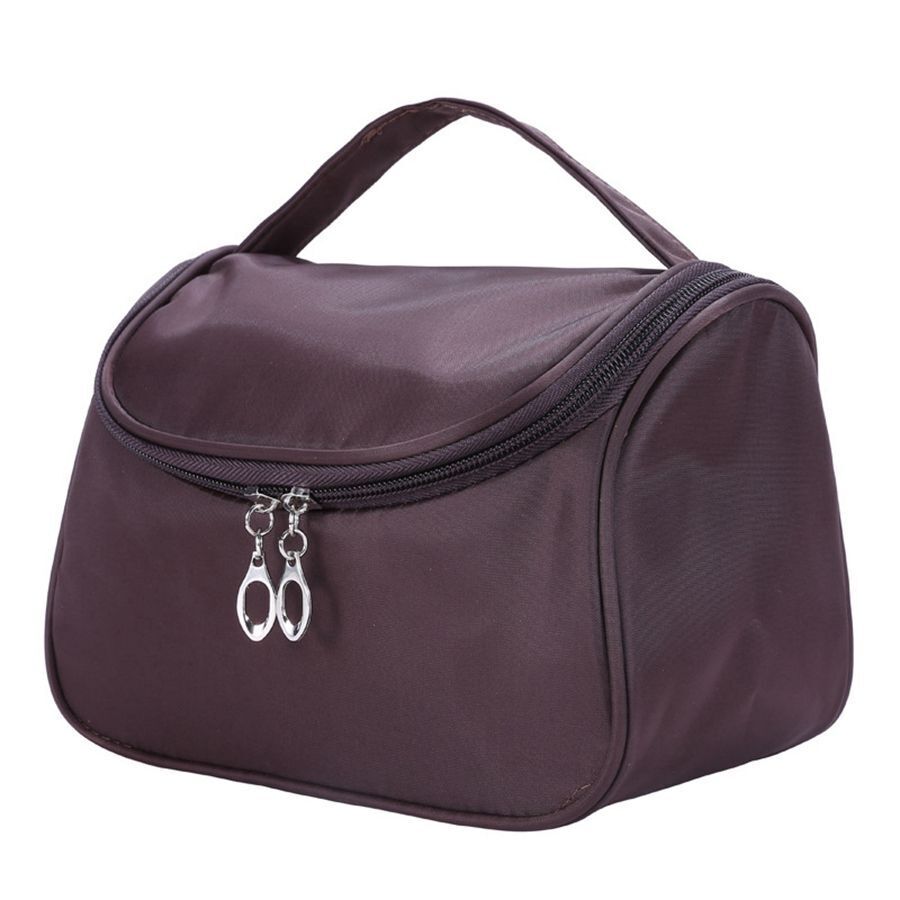 Nylon Fabric Storage Bag Wash Makeup Case Large Cosmetic Purse 14*22*14CM Travel