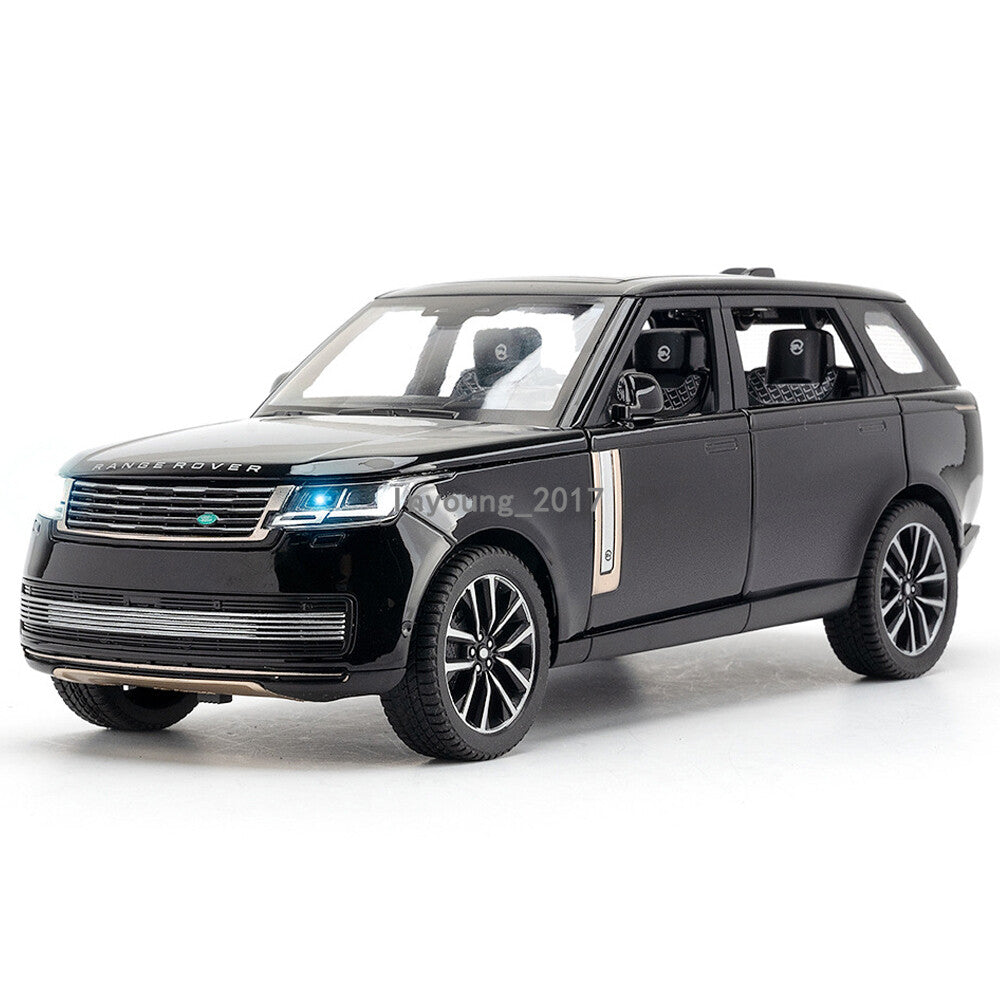 1/24 Scale Land Rover Range Rover SV Model Car Diecast Toy Cars Collection Black