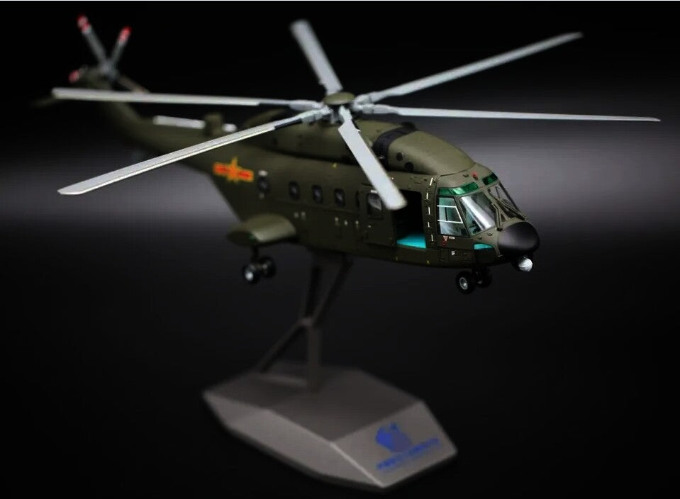 1:55 40CM AVIC China Z-8 Attack Helicopter Plane Diecast Military Aircraft Model