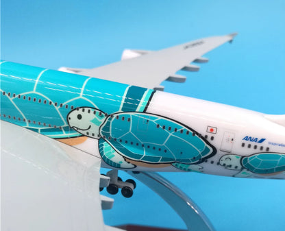 20CM ANA AIRBUS A380 Passenger Aircraft Plane Diecast Aeroplane Airplane Model