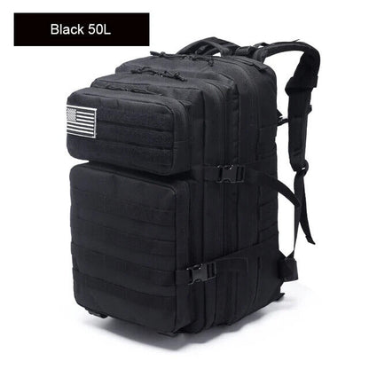 50L Military Tactical Backpack Men Bags Outdoor Sport Hiking Camping Trekking