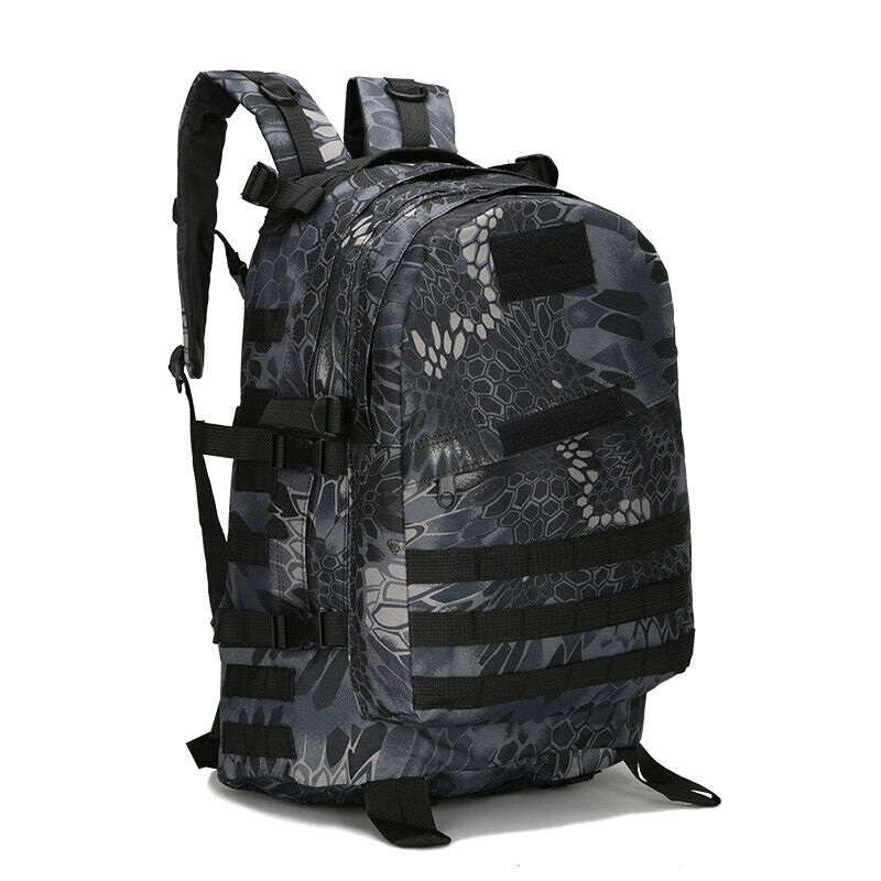 40L Military Tactical Bag Backpack Camping Travel Hiking Hunting Camo Bags
