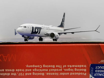 1:400 Phoenix LOT BOEING B737-8MAX Airplane Diecast Aircraft Plane Model