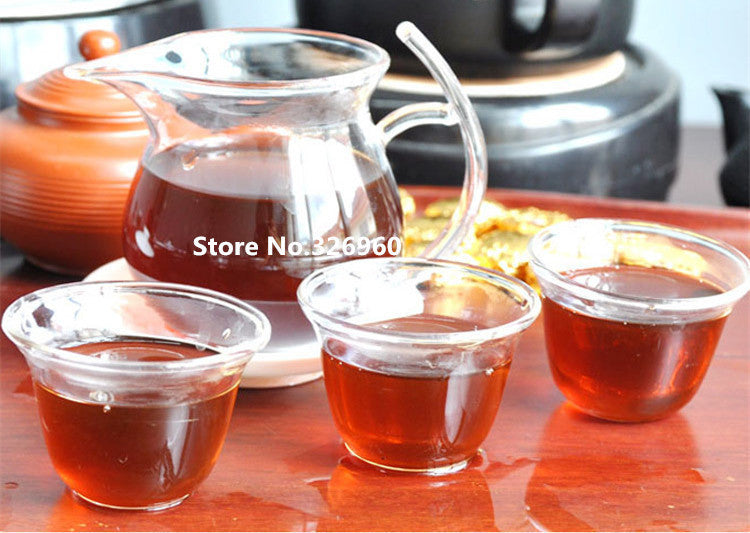 Ripe Pu Erh Tea Tin Box 15 Tea Bags Cooked Pu Erh Chinese Black Tea Gift Set