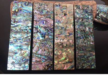 Abalone Shell Sheets Furniture Inlay Musical Instrument Accessories 14cm×4cm×2mm