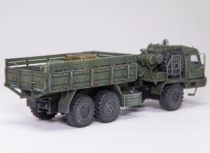 1:72 AM BAZ-6402 Military Material Transport Vehicle Resin Diecast Armor Model
