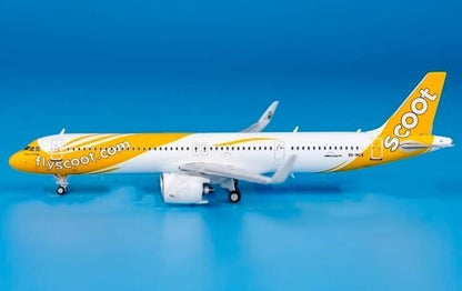 1:400 JC Wings Scoot AIRBUS A321neo Passenger Airplane Diecast Aircraft Model