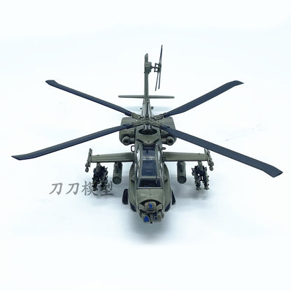 1: 72 American AH-64A Apache AH64 Armed helicopter Model aircraft
