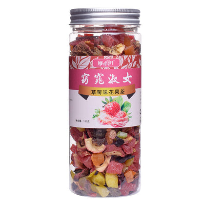 180g Canned Floral Tea Paris Champs é Eight Flavors of Floral and Fruit Tea