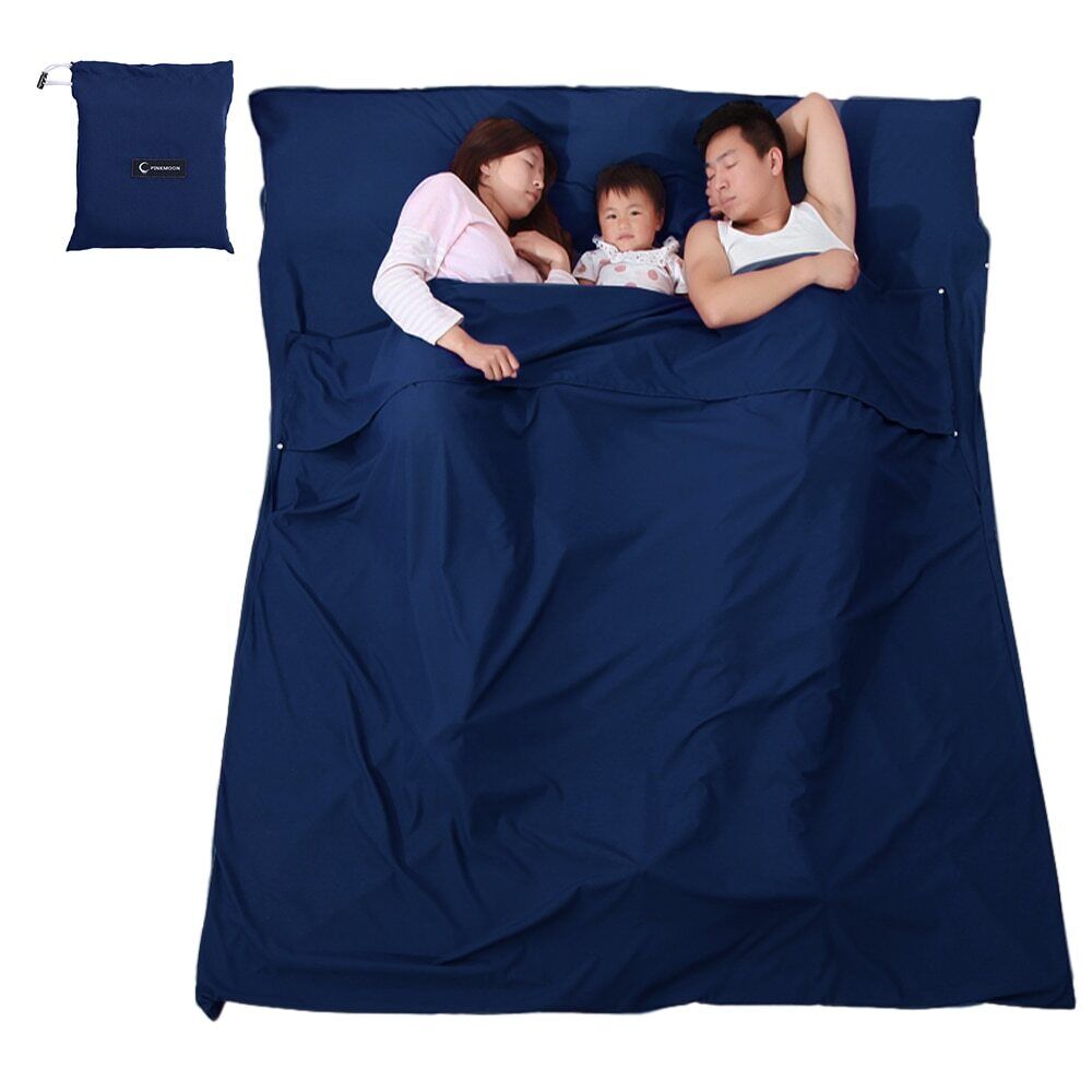Lightweight Sleeping Bag Sleeping Sack Outdoor Camping Hotel Travel Sheet